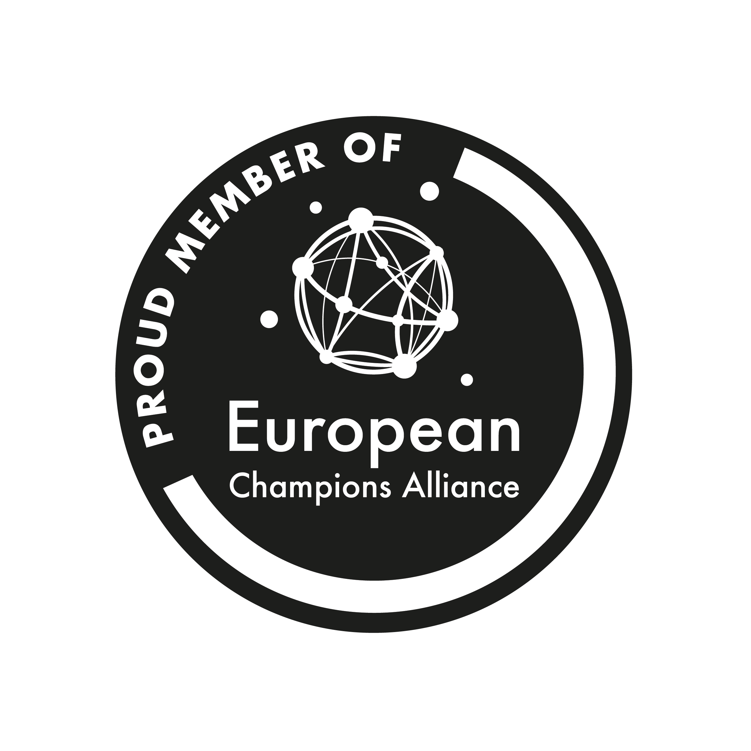 European Champions Alliance membership badge