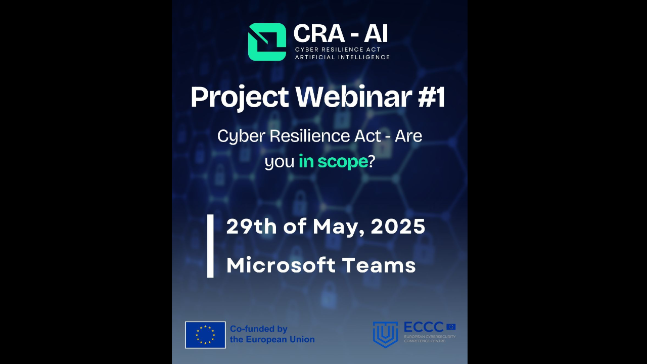 CRA-AI Webinar on “Am I in Scope?”